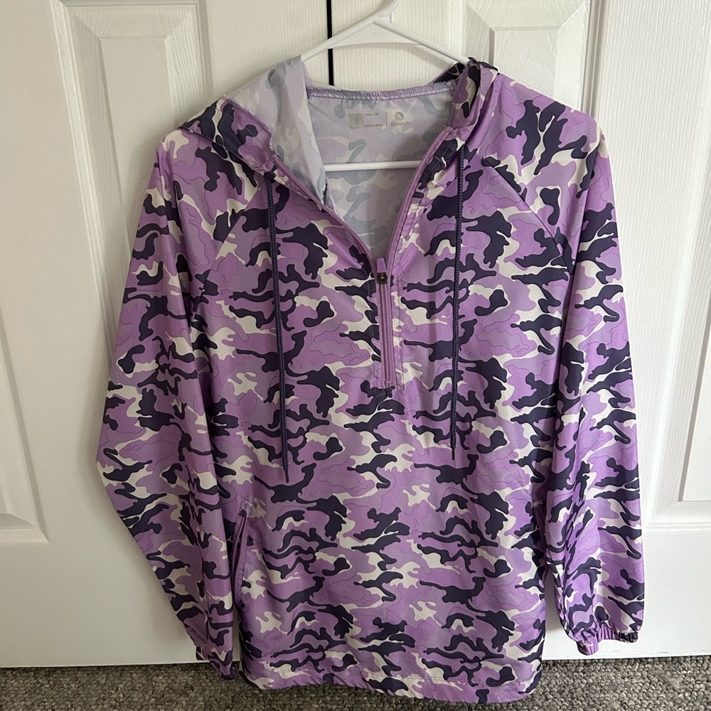 Lavender Camouflage Anorak